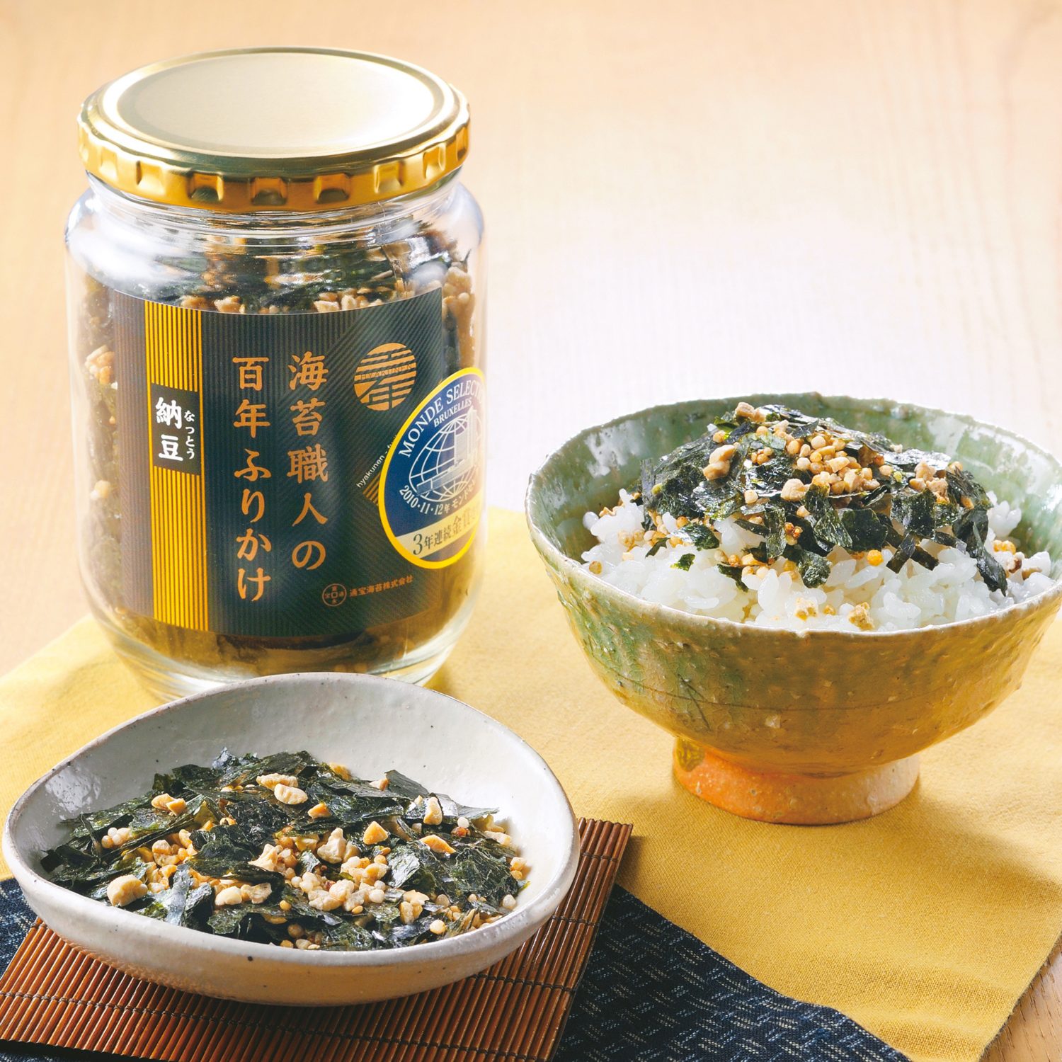 海苔職人の こだわりふりかけ（納豆） （百年ふりかけ）