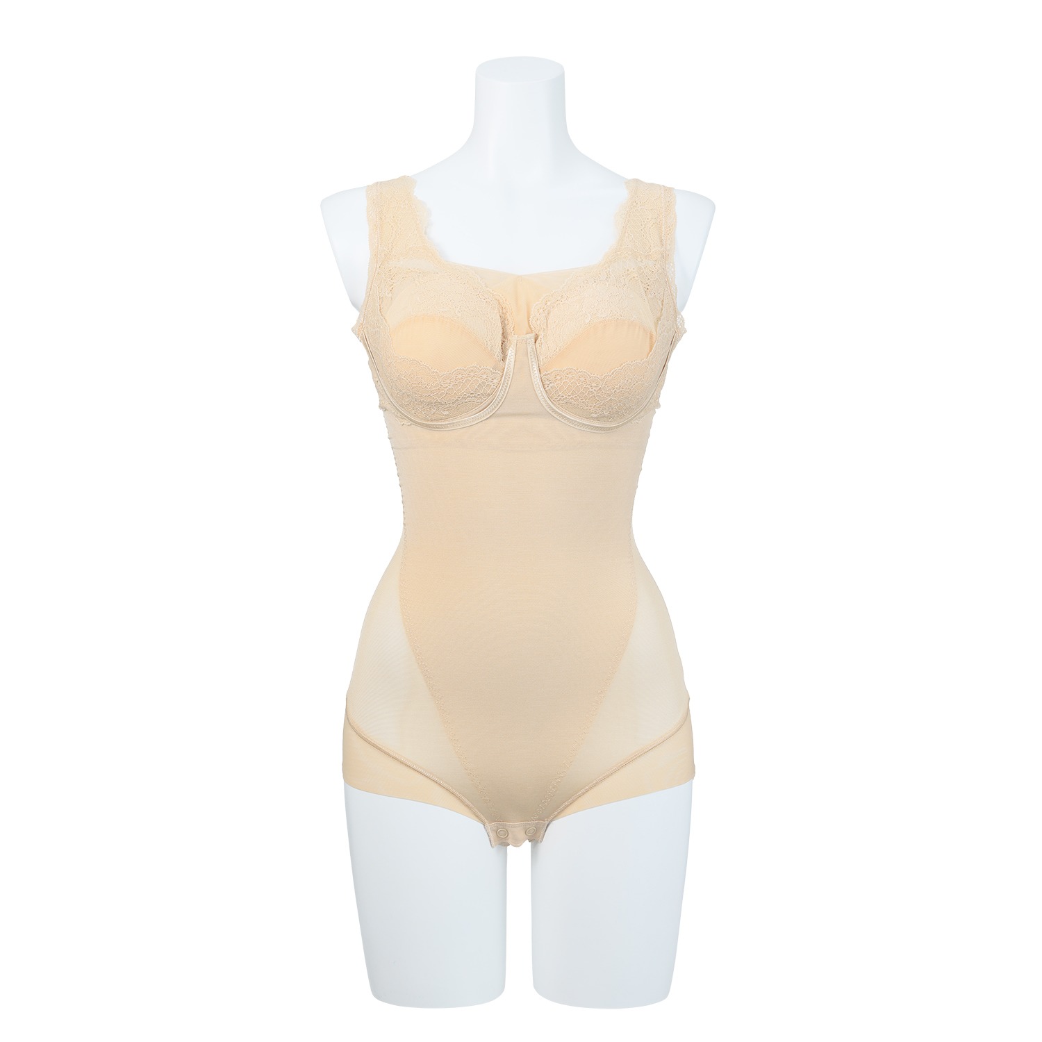 エパリナ ダブルの特許でほそ見え 着るだけ簡単補整 ノンワイヤーでも満足感＆ モアスライドで効果抜群 ボディースーツ 