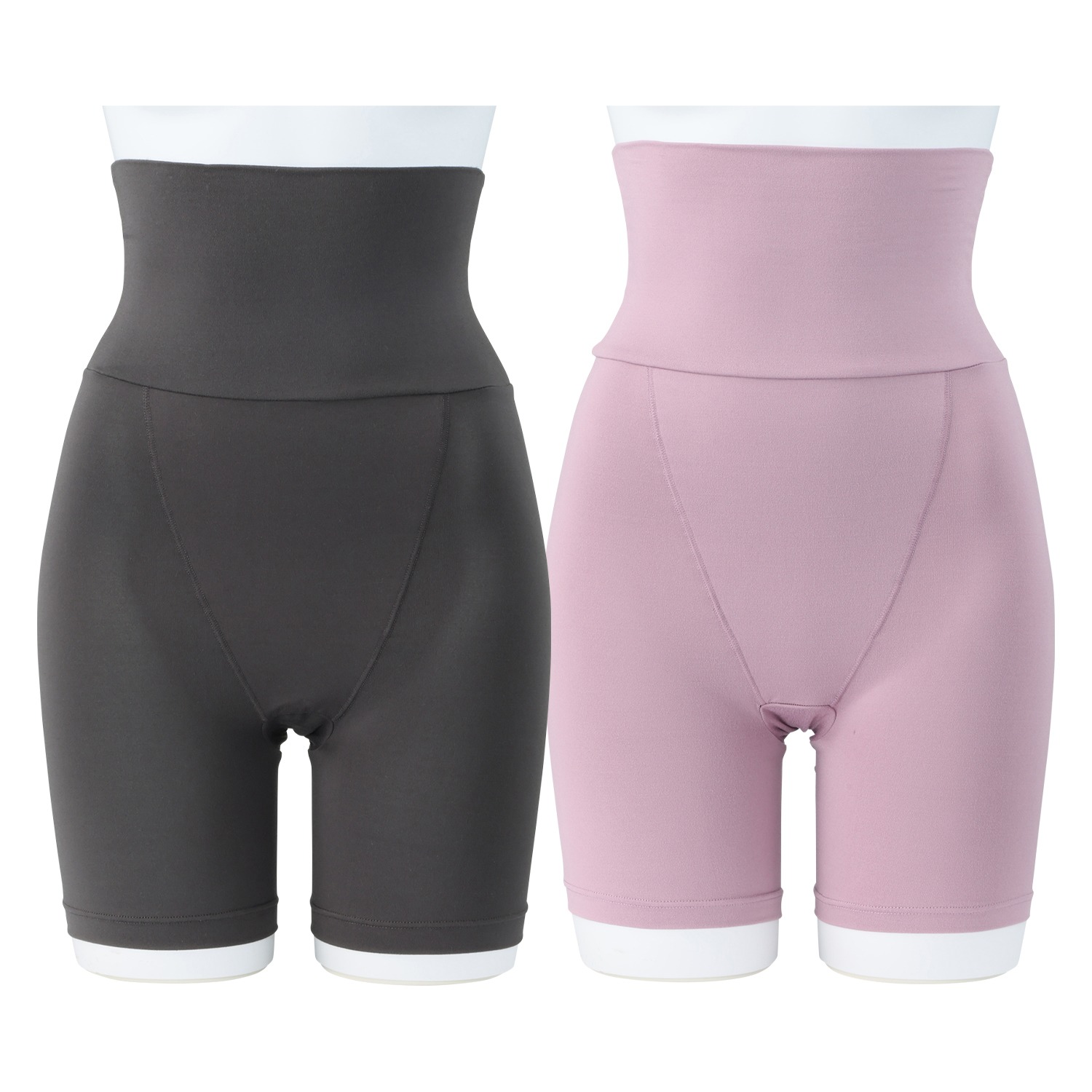 温活キュート 腹巻付 あったか三分丈ボトム ２枚セット