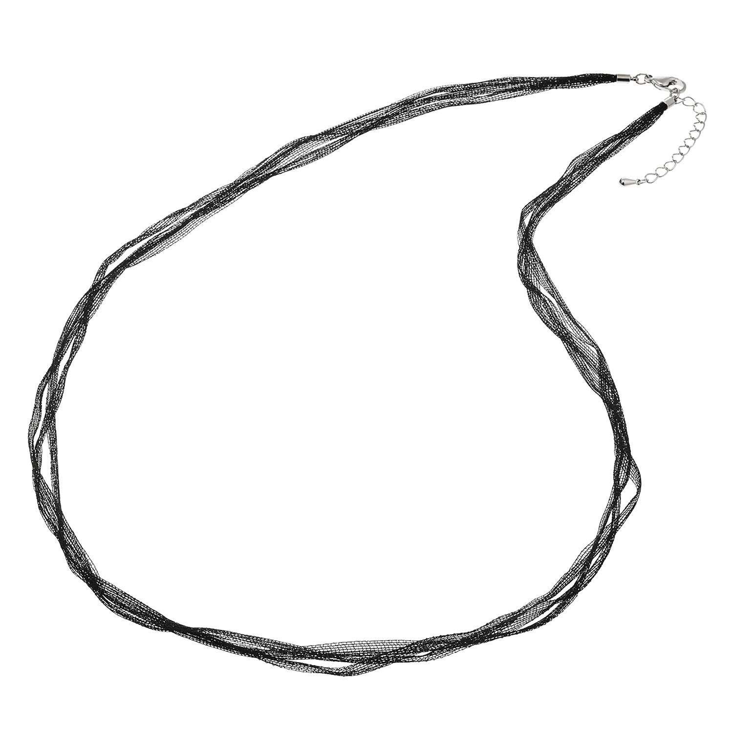 坂本これくしょん シースルー ロングネックレス ＜黒色＞