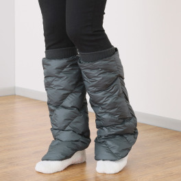 モスコビーリッチダウン あったか・軽やか レッグウォーマー 冬ごもり