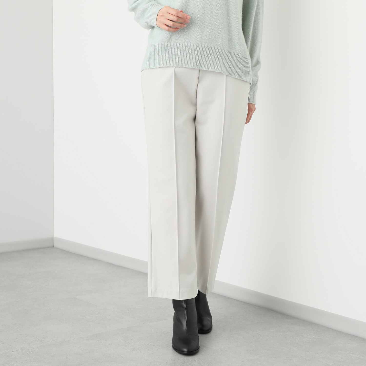 上質ごこち 尾州のこだわり MIYABI ピンタック あたたかゆったり