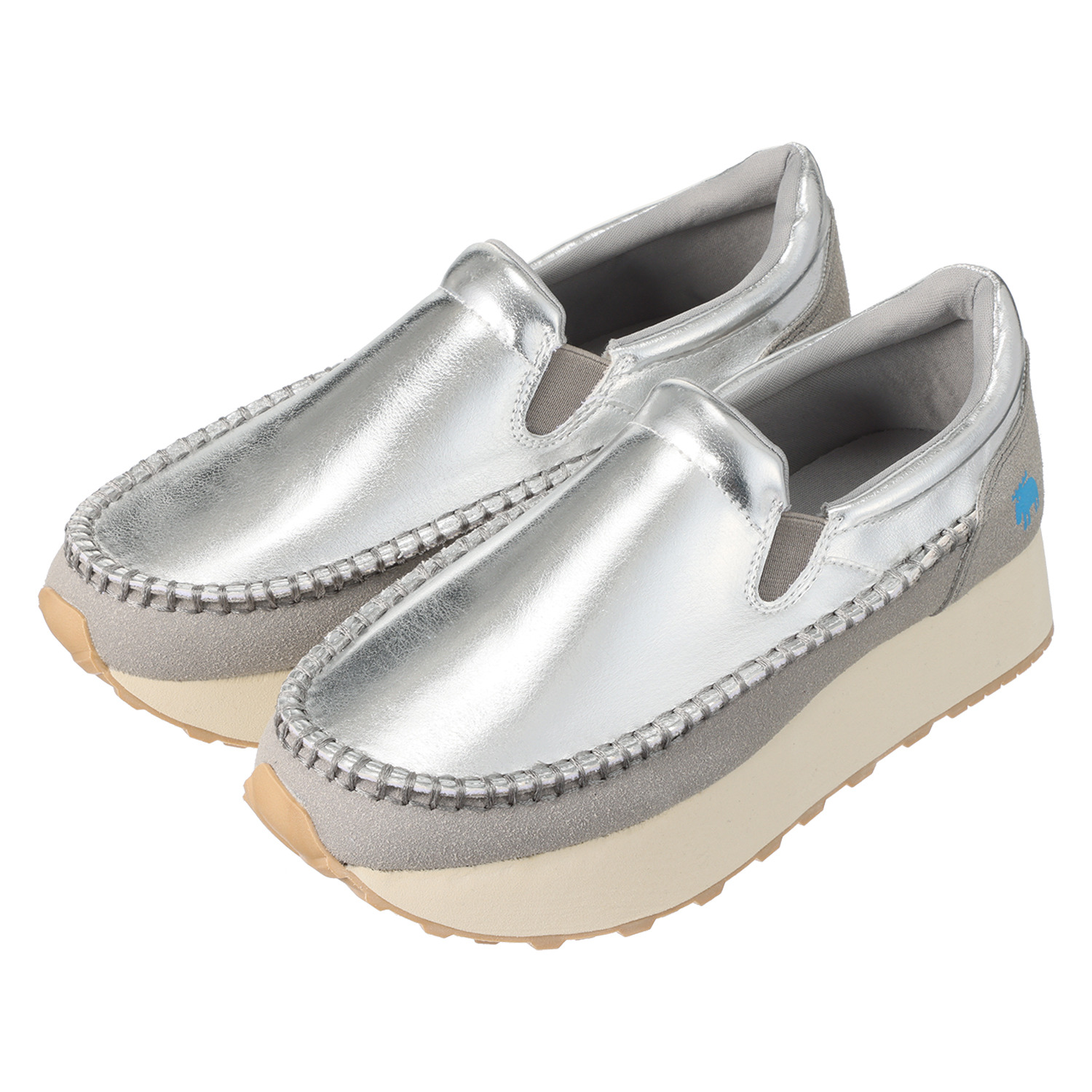 モズ モカアクセント 厚底 軽量 スリッポン- ショップチャンネル