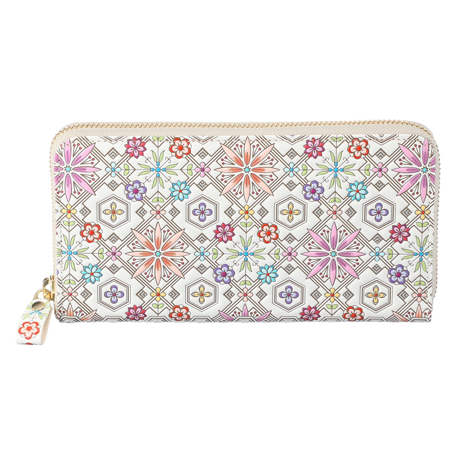 浅草文庫 牛革 ラウンドファスナー長財布