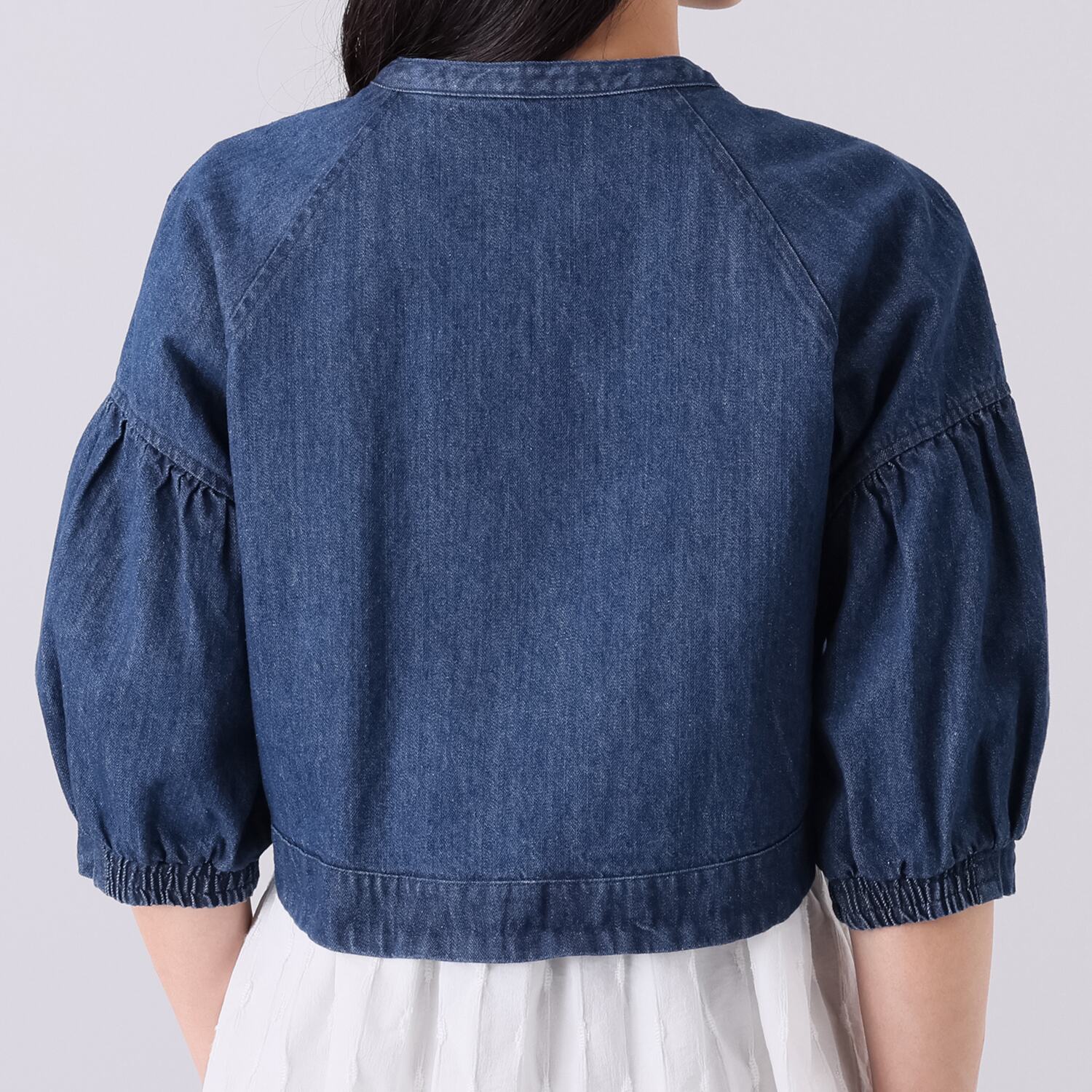 スタイル・ラヴィー コットンデニム ミニマムジャケット