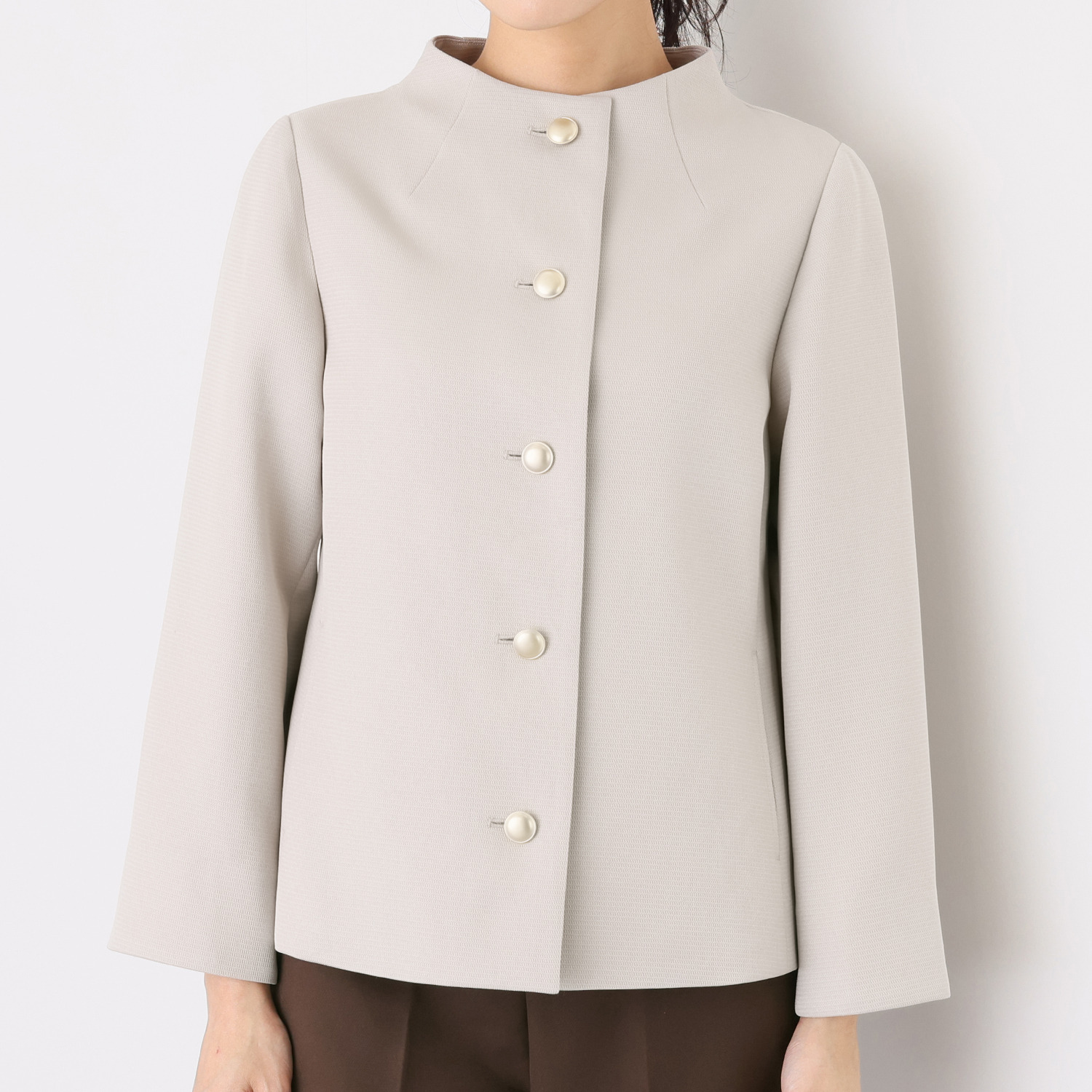 プララパ グログラン ボトルネック ジャケット