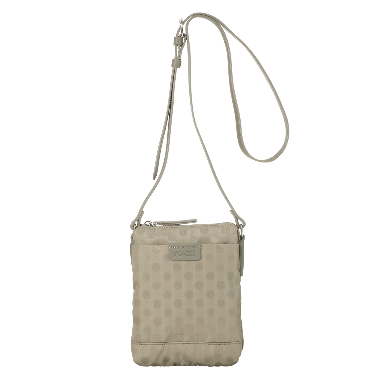 イザック はっ水ドットジャガード ミニポシェット