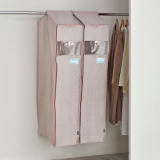 クラレトレーディング ダブルファスナー仕様で 洋服の出し入れ簡単 汚れ・ホコリ・花粉など しっかりブロック！ まとめて洋服カバー 同色２個セット ＜ロング＞ 