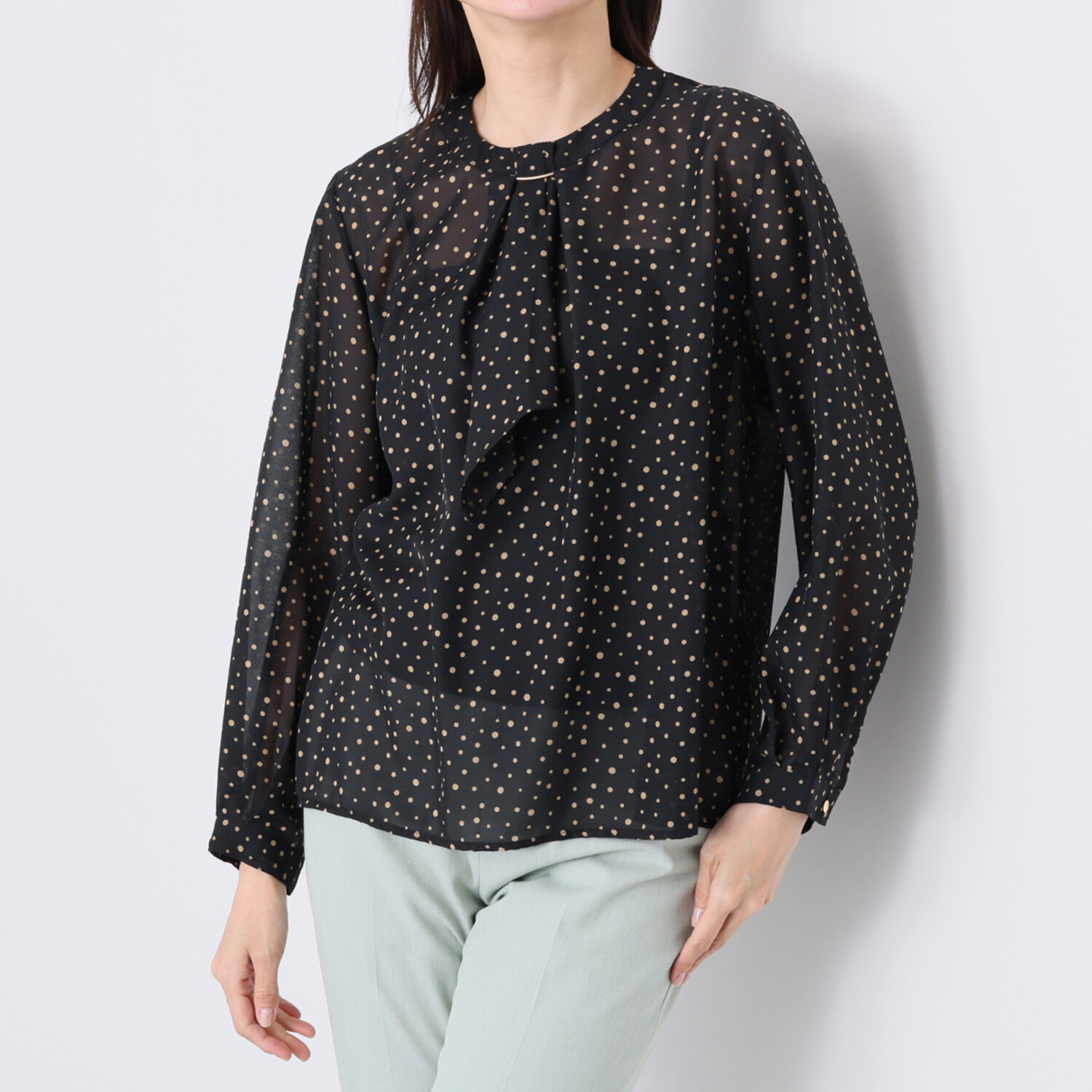 ダジュール 大人タイデザイン ブラウス