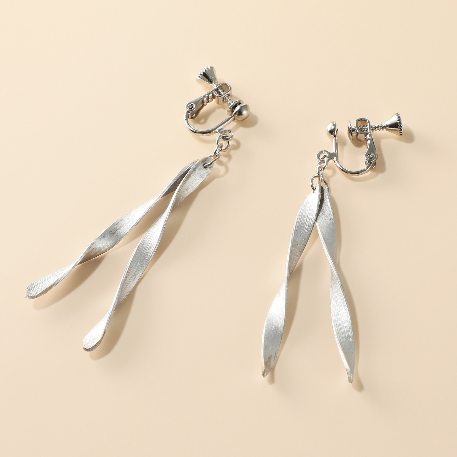 竹巧彩 竹ひねりイヤリング