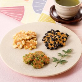 京都＜京・月待庵＞ 京の手焼豆せんべい ３種セット
