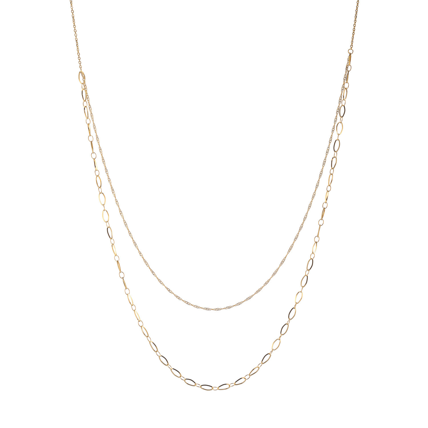 デルークス ステンレス マルチウェイ ロングネックレス