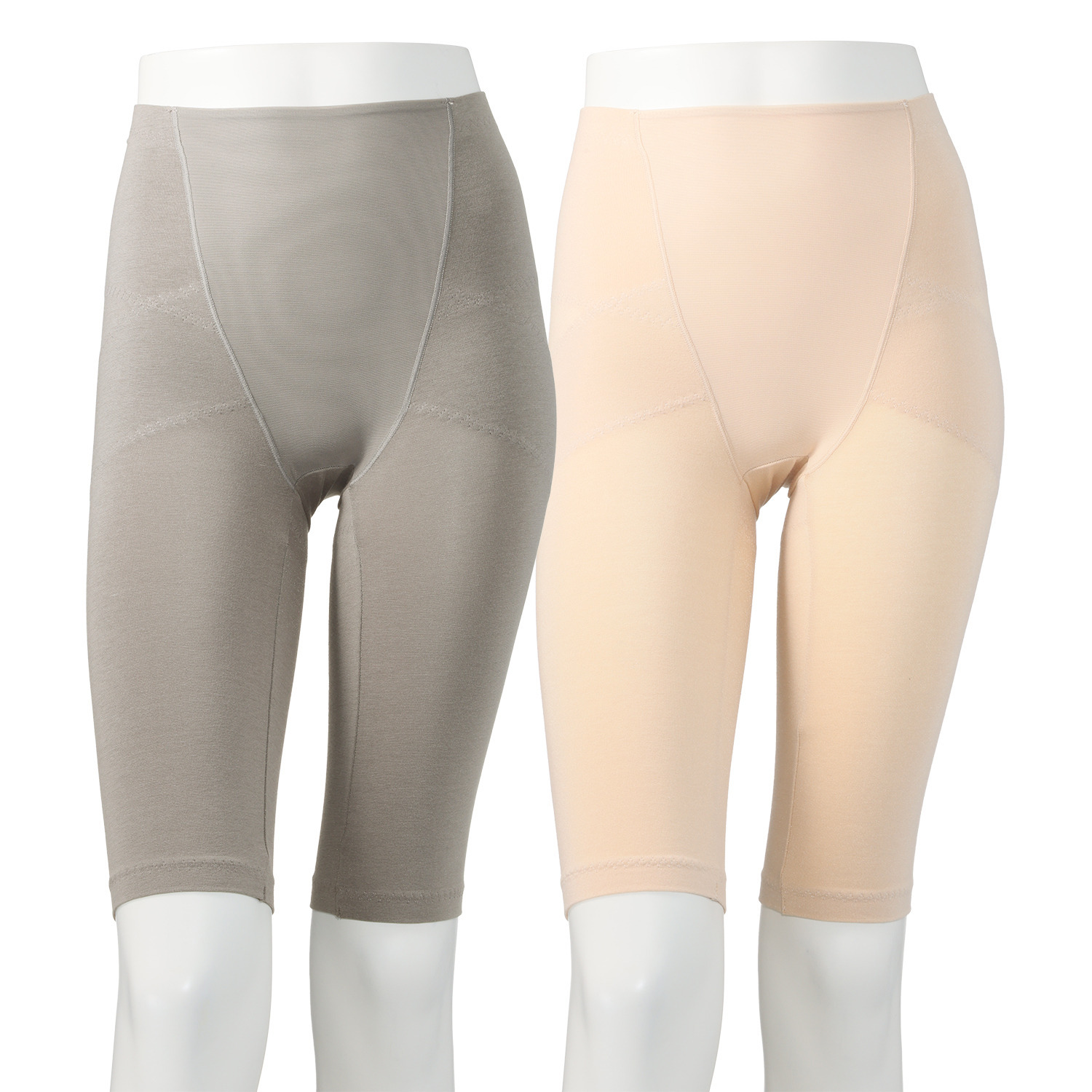 エイジングサポート 綿混ソフトフィット 五分丈ボトム２枚セット