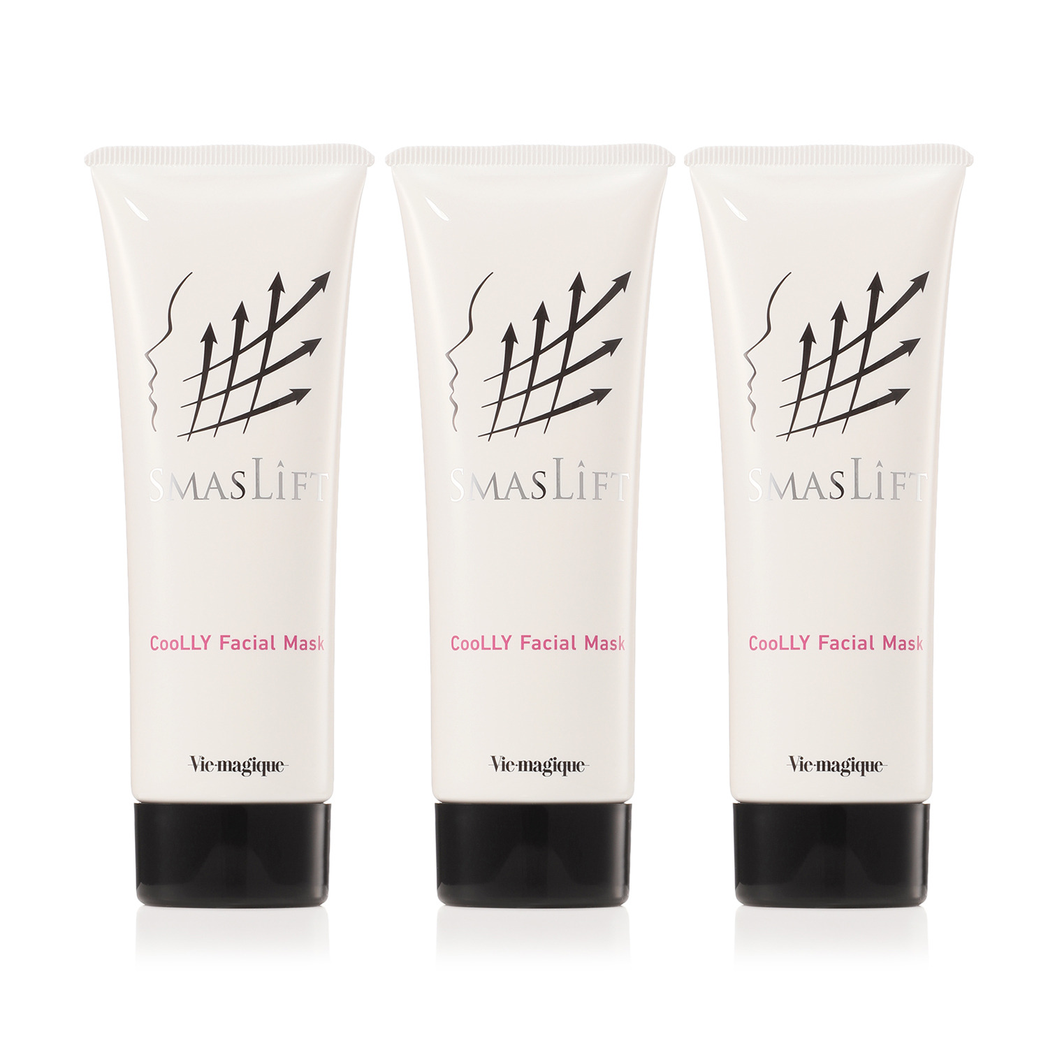 スマスリフト サッと伸ばして５分！ ひんやり感＆お肌引き締め 美肌へ導くマスク クーリーヒールオフ ３本セット