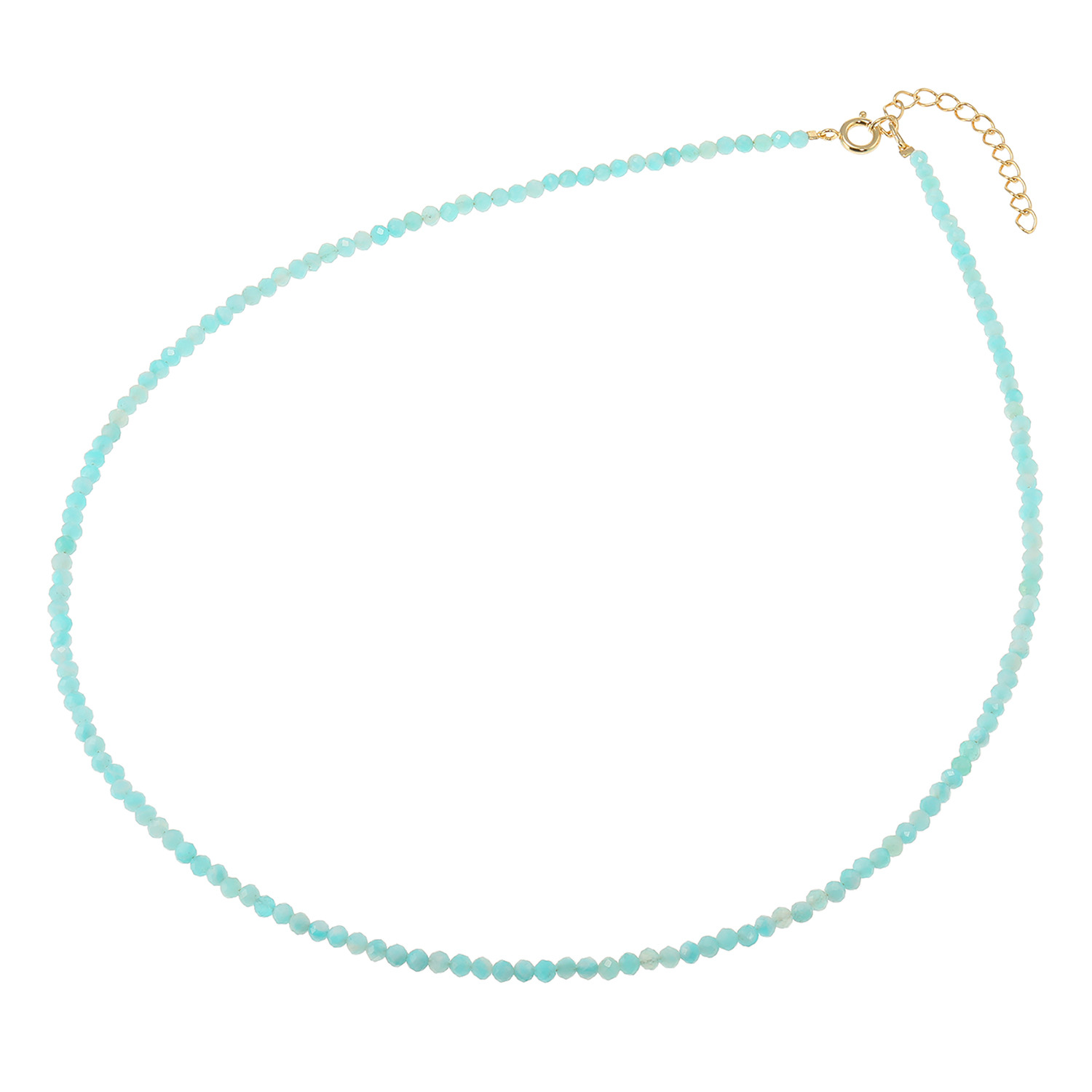 インプレスミー アマゾナイト ラブリーミントブルー ネックレス