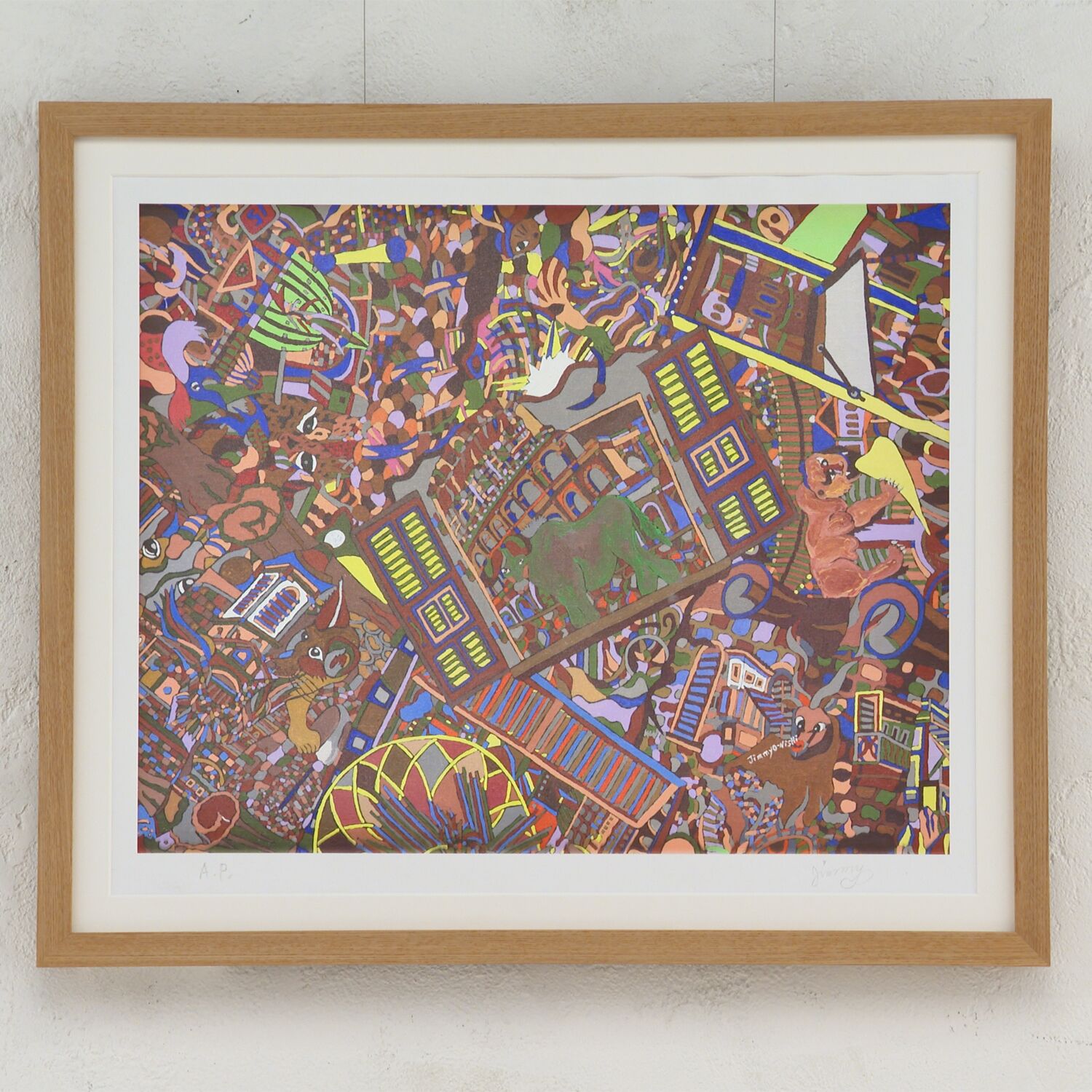 ジミー大西 複製版画 “ローマ”- ショップチャンネル