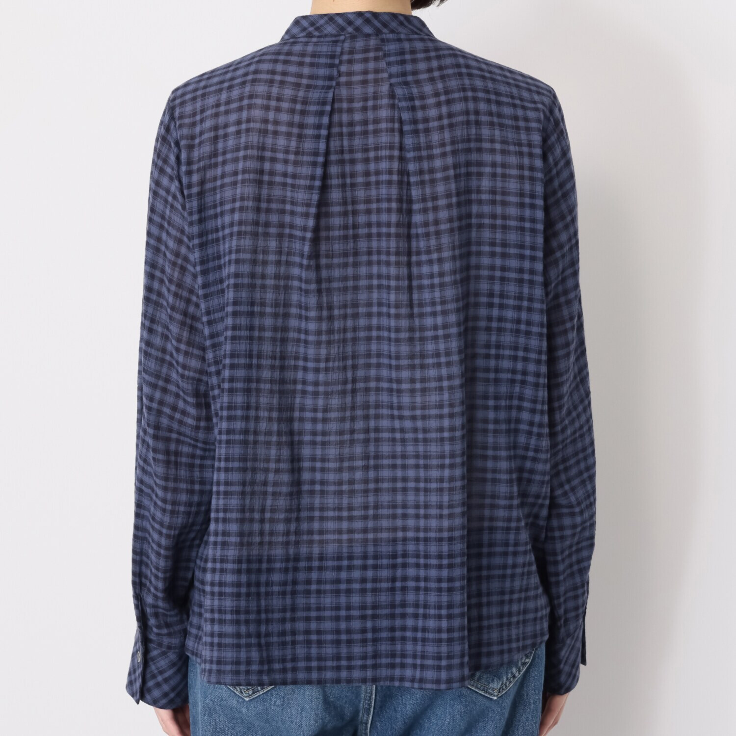 ダジュール スタンドカラー ブラウス