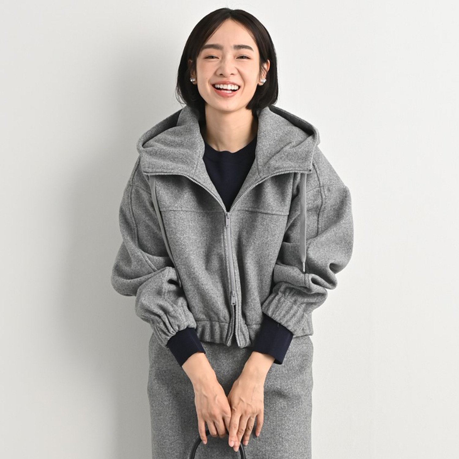 フーディーリバーシブルジャケットSサイズ【SHOPCHANNEL】