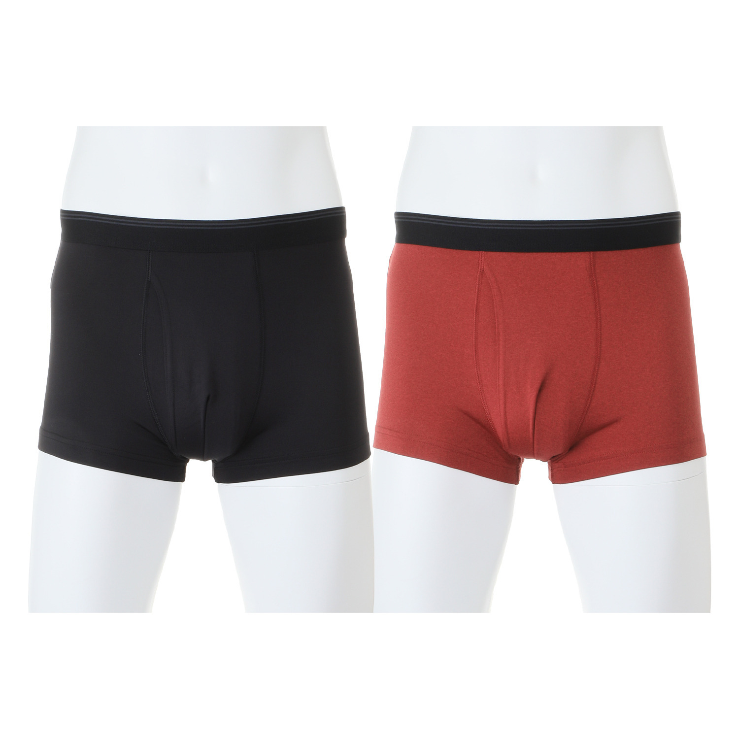 オトコの温活 裏起毛 仙骨周り温め ボクサーパンツ ２色セット ＜メンズ＞