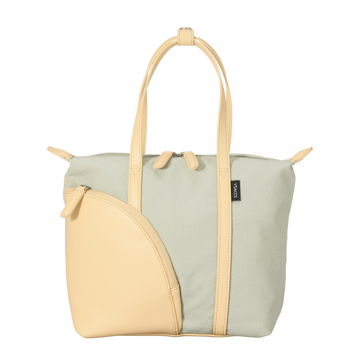 イザック はっ水 ビンテージ風ナイロン トートバッグ