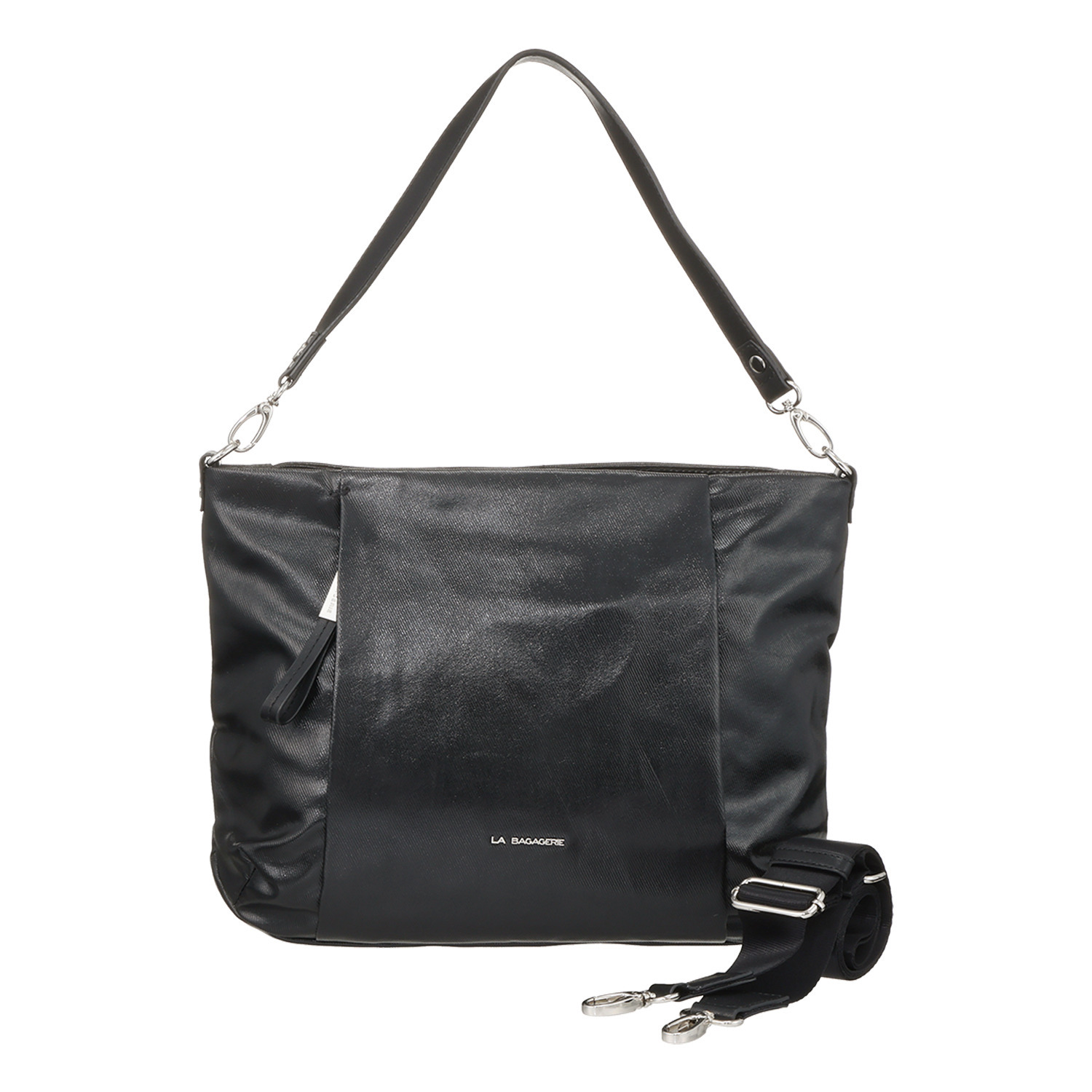 ラ・バガジェリー コーティングキャンバス ２ウェイショルダーバッグ