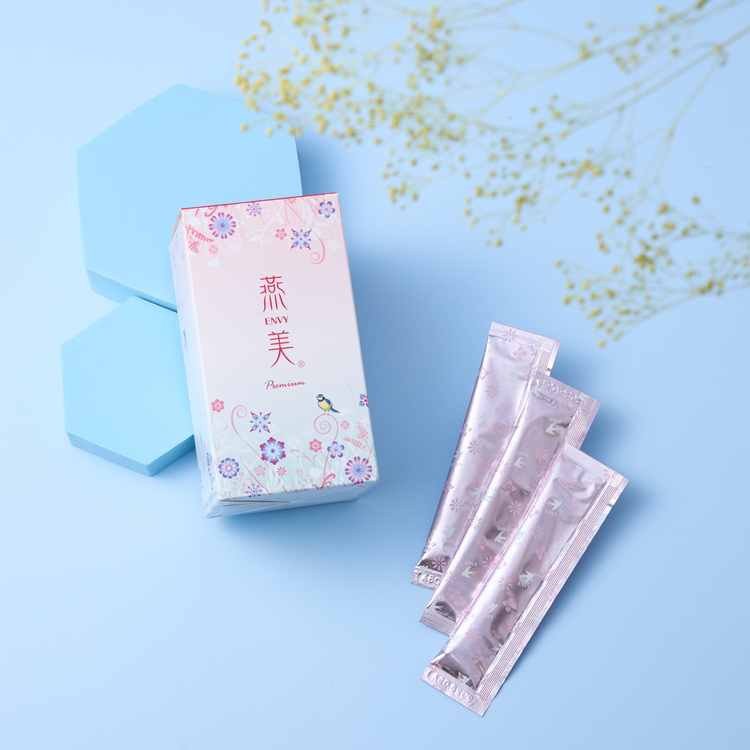 ハリのある毎日へ！ Ｗの燕の巣由来原料配合 “燕美プレミアム” 