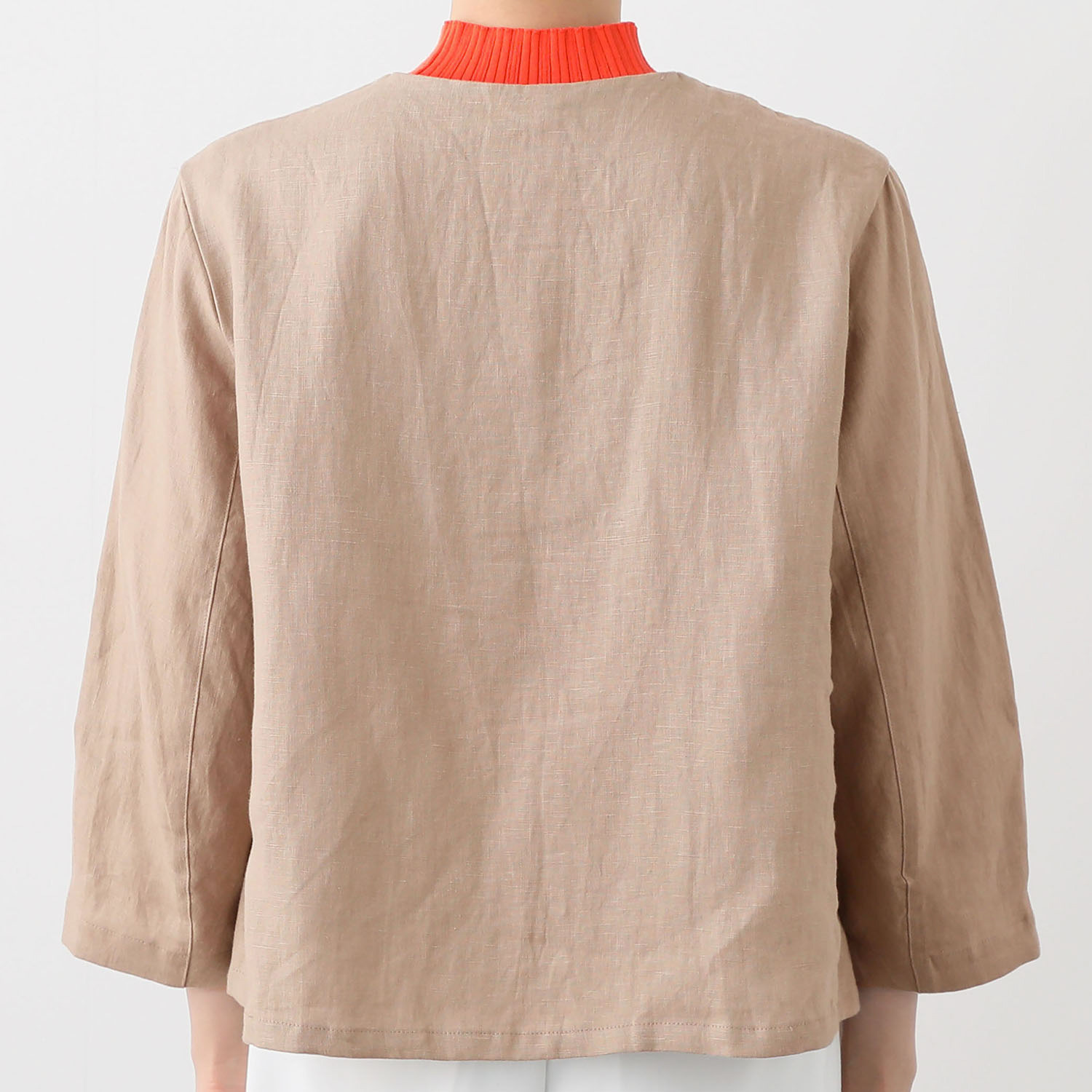 ツチエ ノーカラージャケット