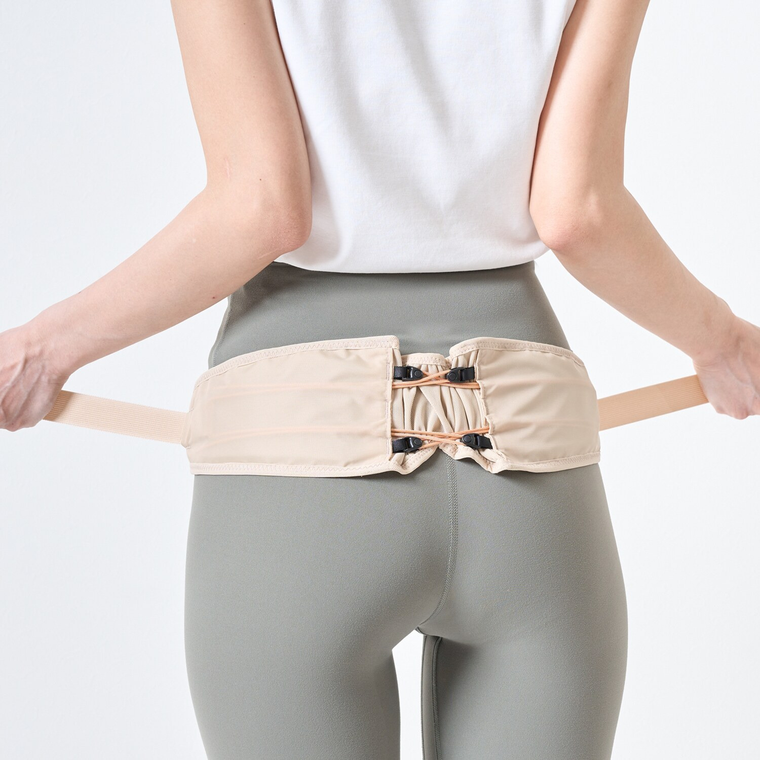 ノーブル 滑車ベルトでギュッ！ 腰ｎａｏｓｓサポーター