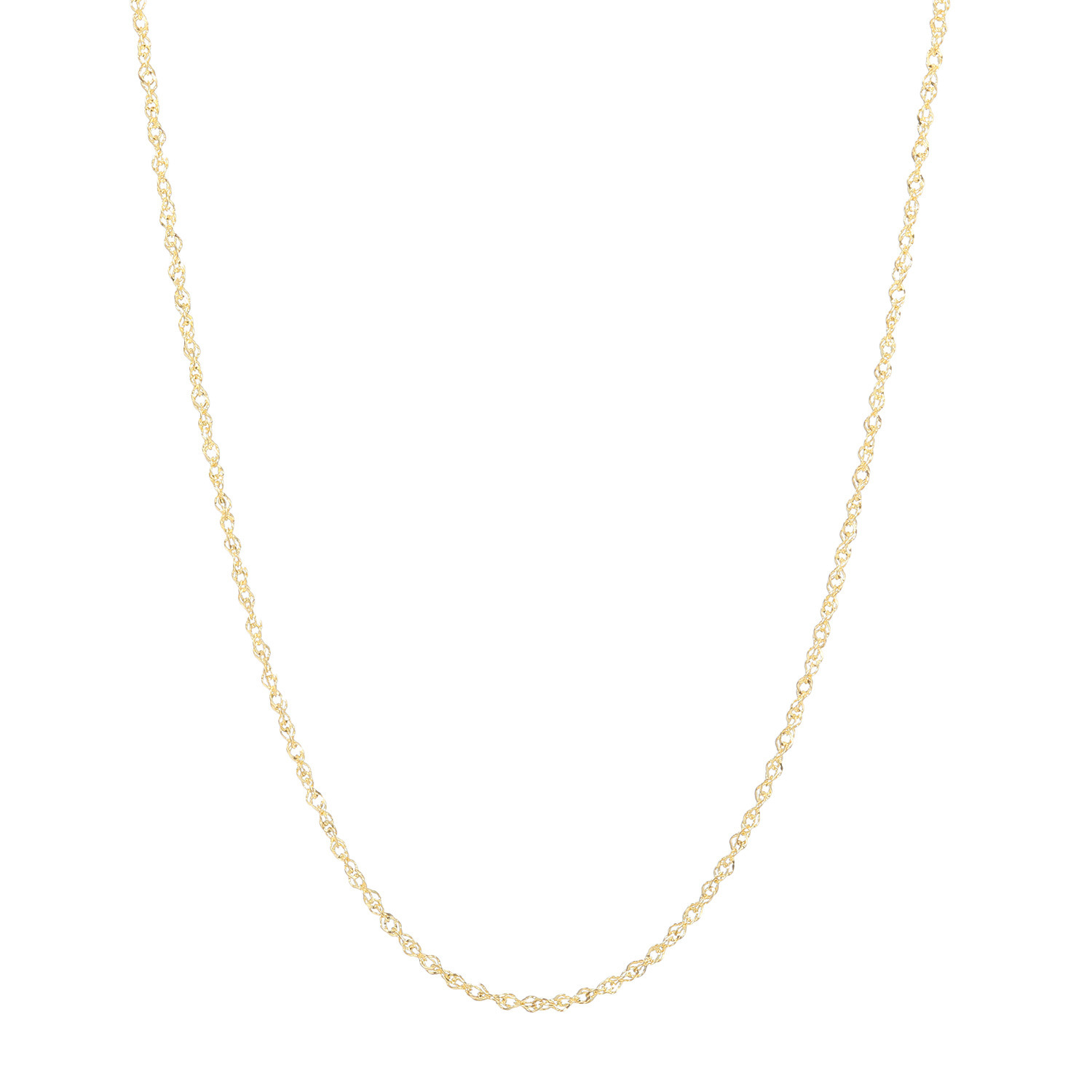 アルテッロ 18K ツイストライン チェーンネックレス- ショップ 
