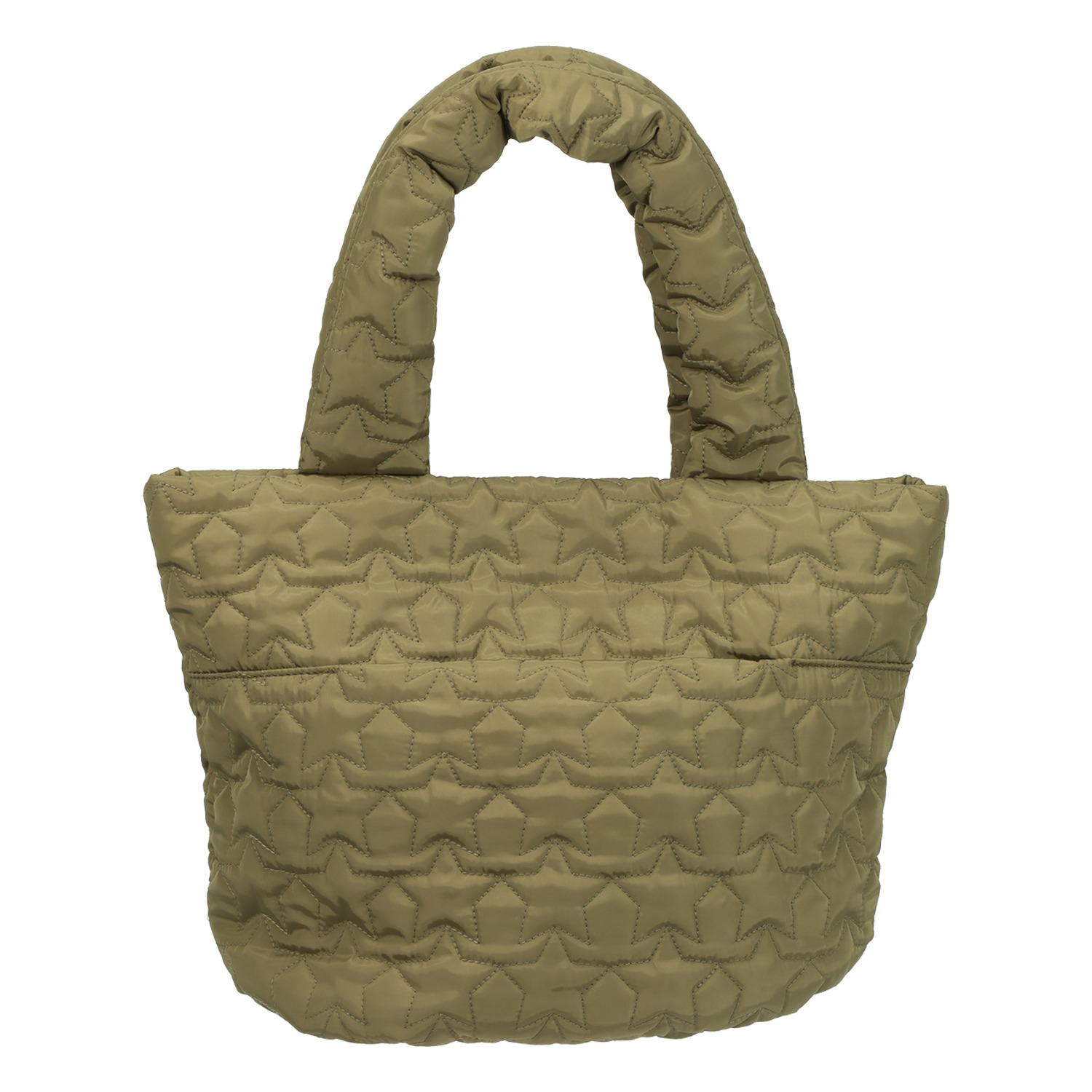 ラルジュ 中綿スターキルティング 軽量トートバッグ