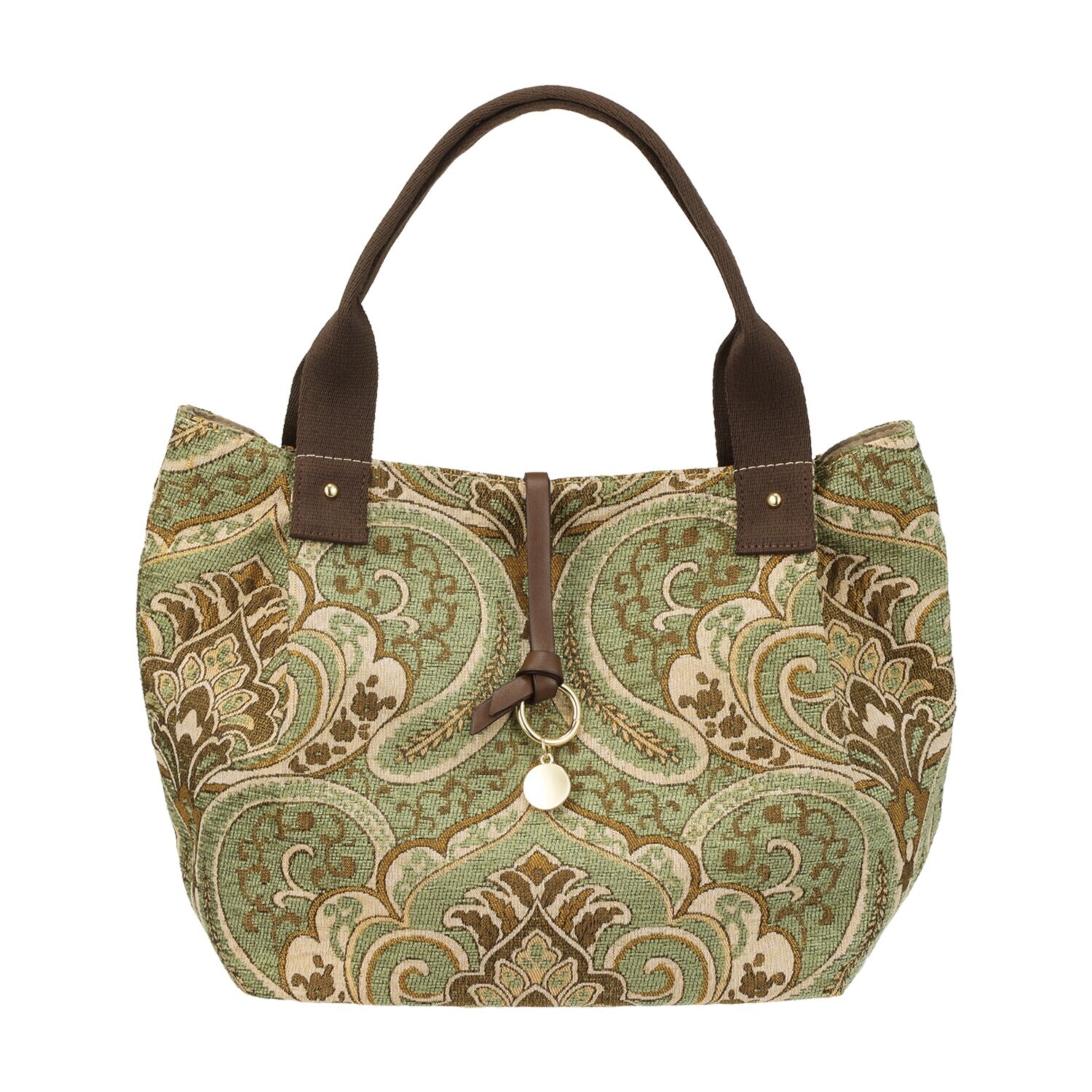 ラルジュ ペイズリー柄 軽量 Ａ４トートバッグ