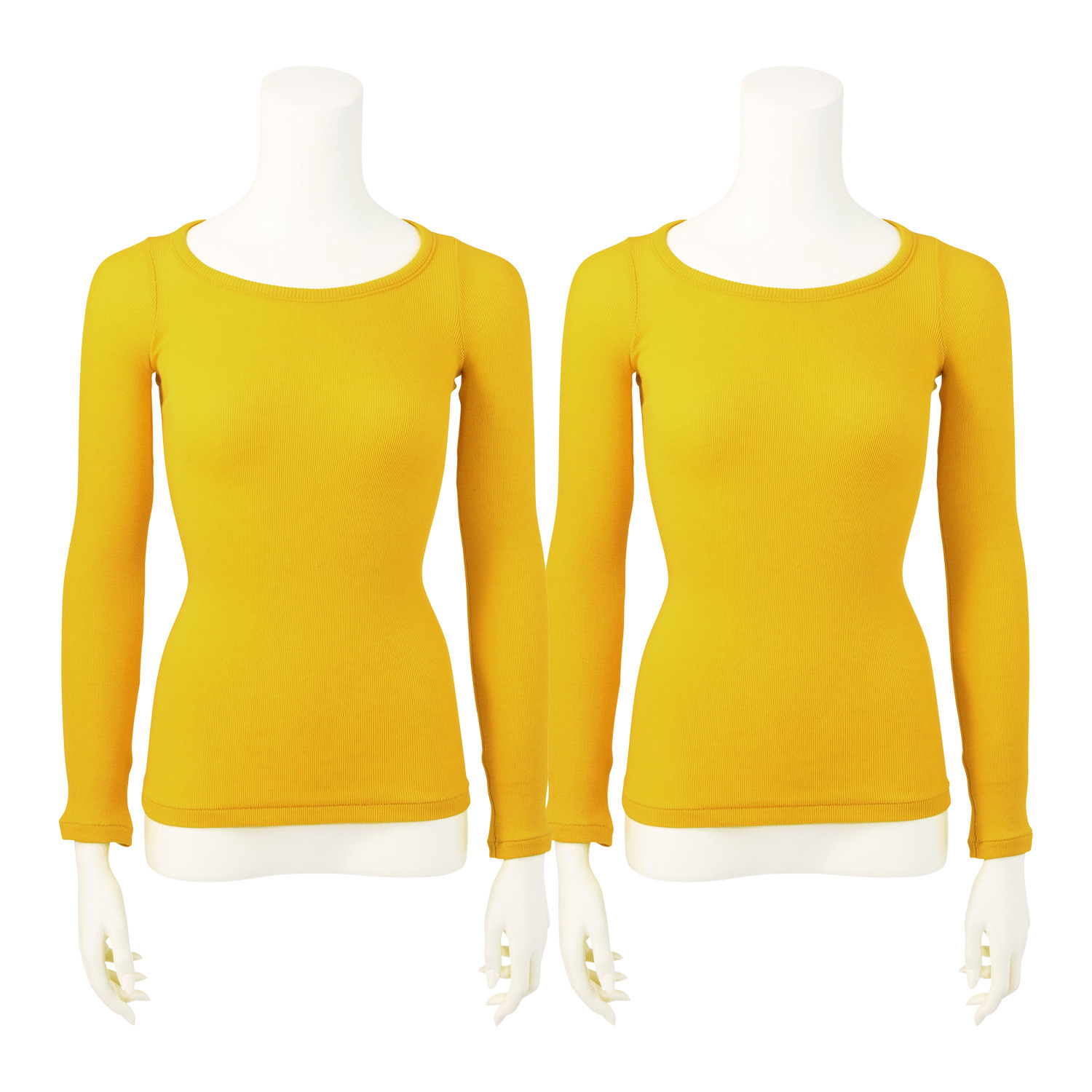 着まわし７デイズ 吸湿発熱 クルーネックインナー 同色２枚セット