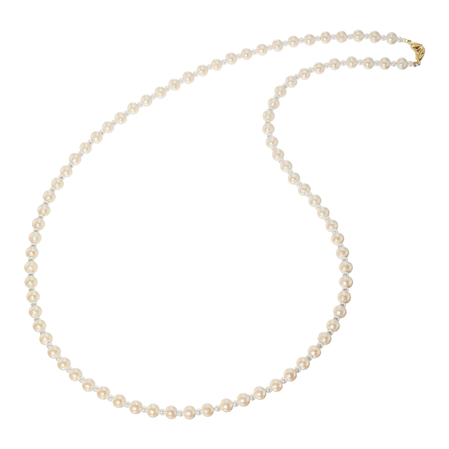 インプレスミー フェザーフィーリング コットンパール グラスホルダー兼 ロングネックレス