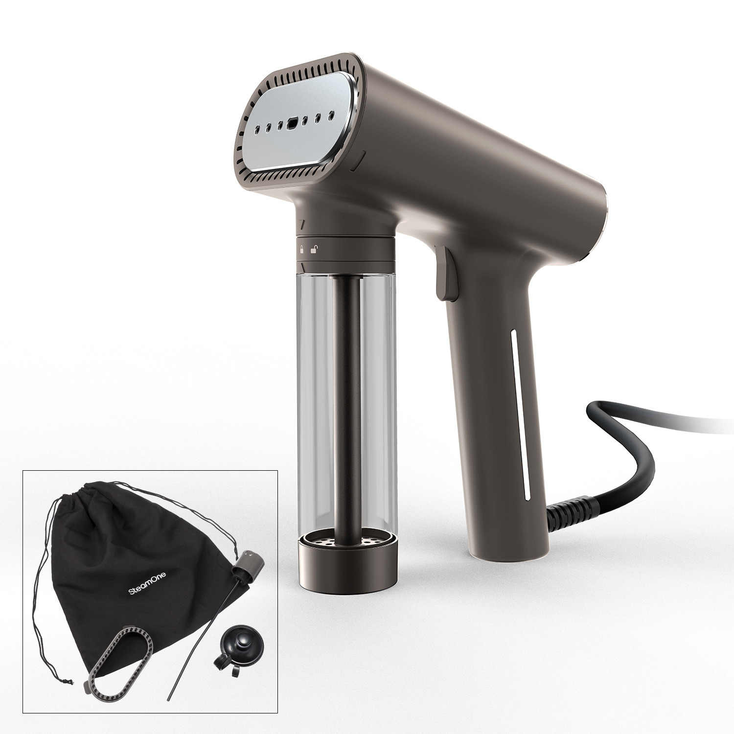 パワフルスチームで 手早く衣類の シワを取り除く スチームワン 衣類スチーマー エスノマド ＮＳ１７５０Ｔ