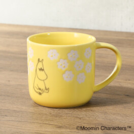 ムーミン 木箱入り フラワーデザインマグ