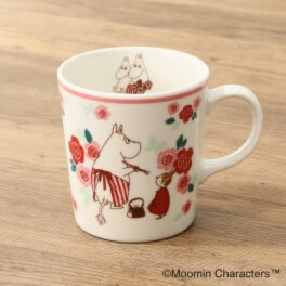 ムーミン ローズアートデザイン 日本製マグ