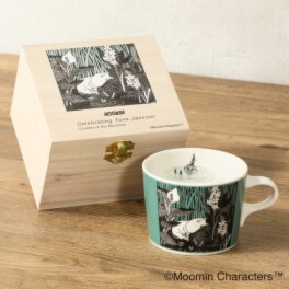 ムーミン 木箱入り 挿絵アートデザインマグ