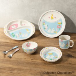 ムーミン 日本製 子供用食器 ７ピースセット