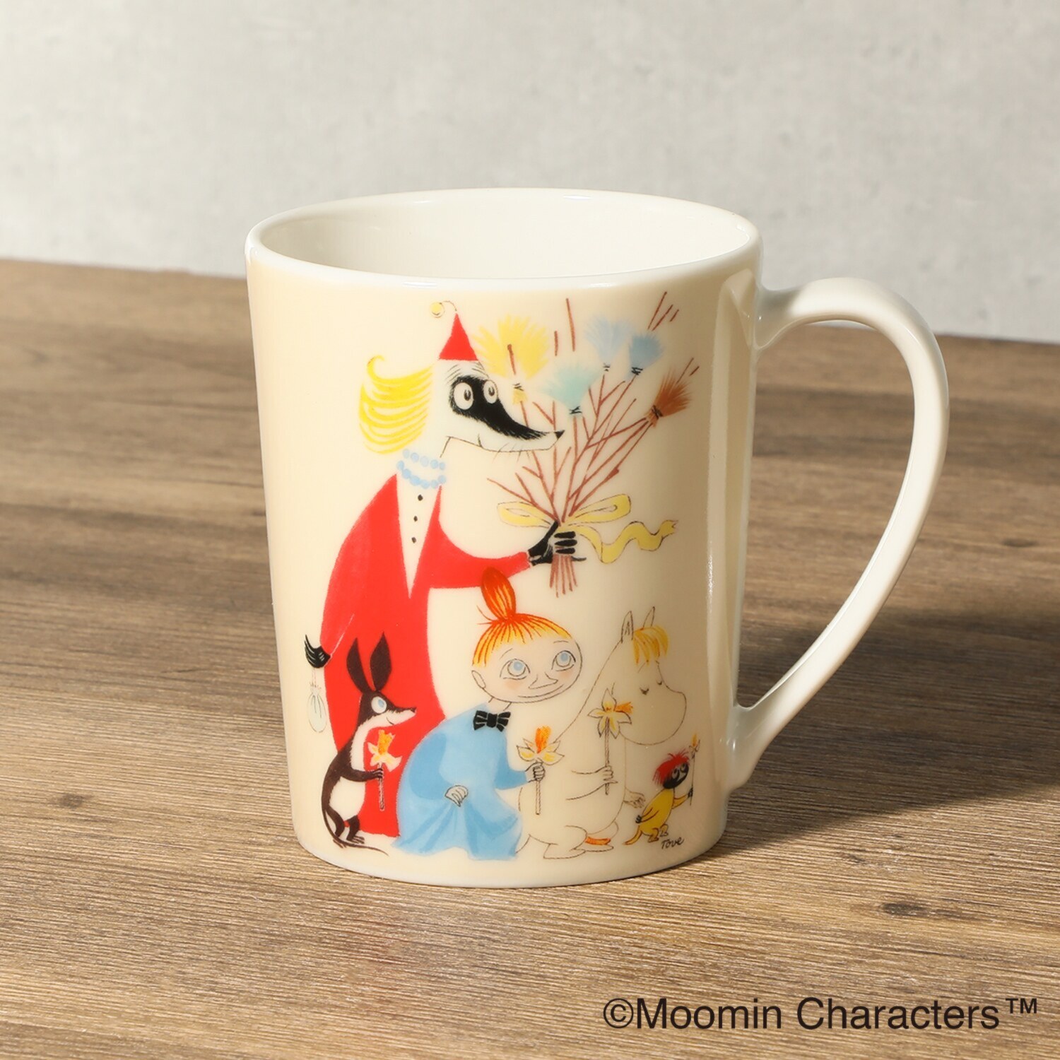 ムーミン 日本製 カラフルアートマグ