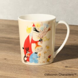 ムーミン 日本製 カラフルアートマグ