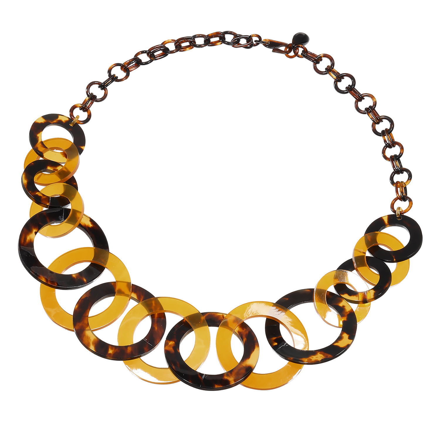 べっこう堂 本べっ甲白甲＆ 茨布＆無地 グラデーションサークル ロング  