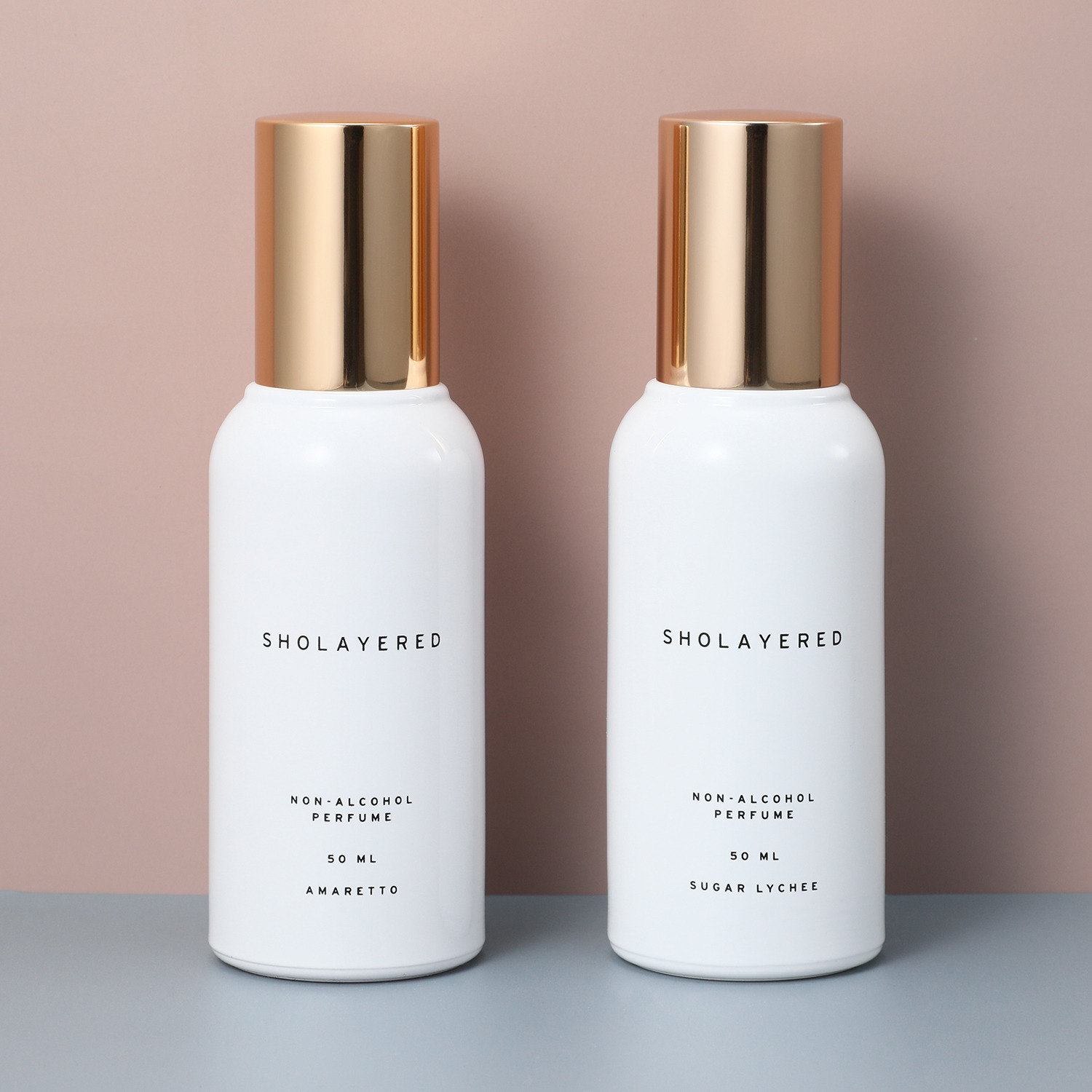 ショーレイヤード 爽やかに、艶やかに ノンアルコール香水 “シュガーライチ” “アマレット” 特別セット