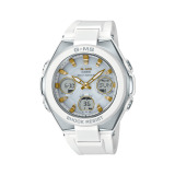 カシオ ベビーＧ　“Ｇ−ＭＳ” レディース 電波ソーラー腕時計 ＭＳＧ−Ｗ１００ −７Ａ２ＪＦ ＜ホワイト＞
