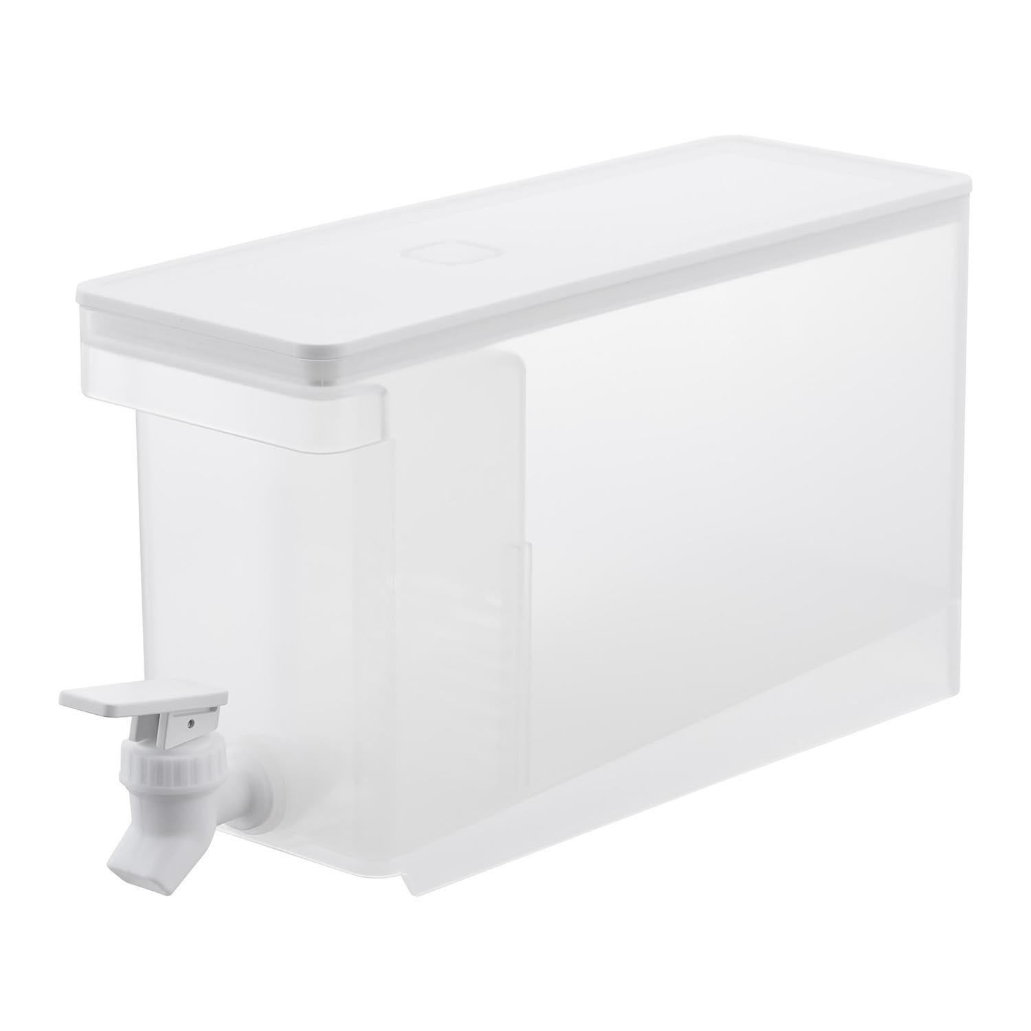 山崎実業　タワー 傾斜構造で最後まで 注ぎやすい！ 冷蔵庫ドリンクサーバー ＜２．８リットル＞