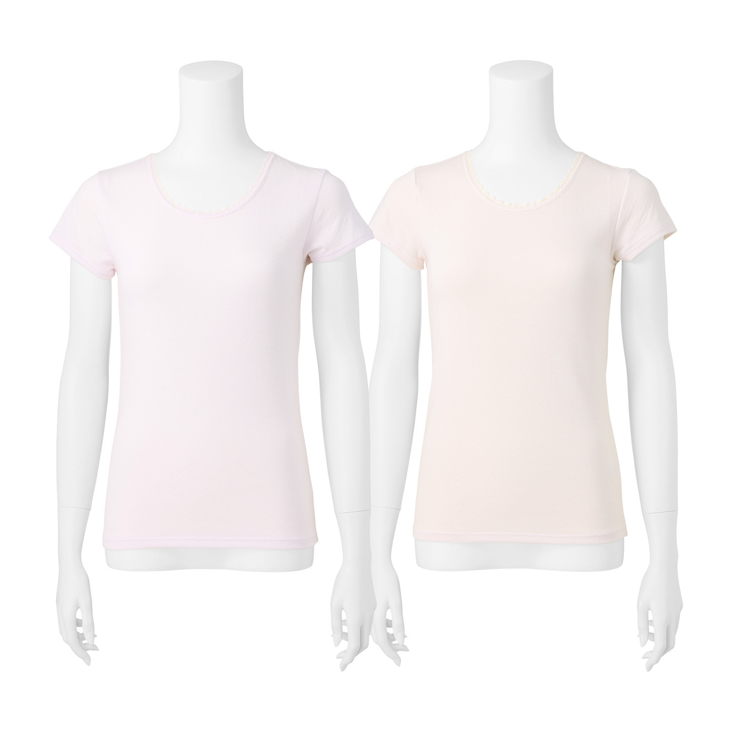 リラキュート ガーゼ フレンチスリーブインナー ２色セット