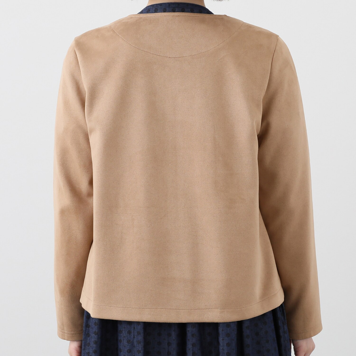 ダジュール フェイクスエード ジャケット