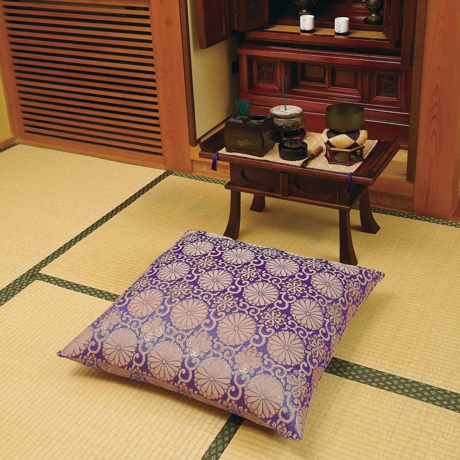 金襴調 仏壇座布団カバー- ショップチャンネル