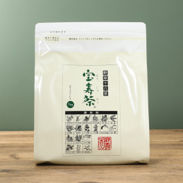 野草十八茶 宝寿園 2025年 “宝寿茶” 増量＆ 茶こしピッチャー 特別