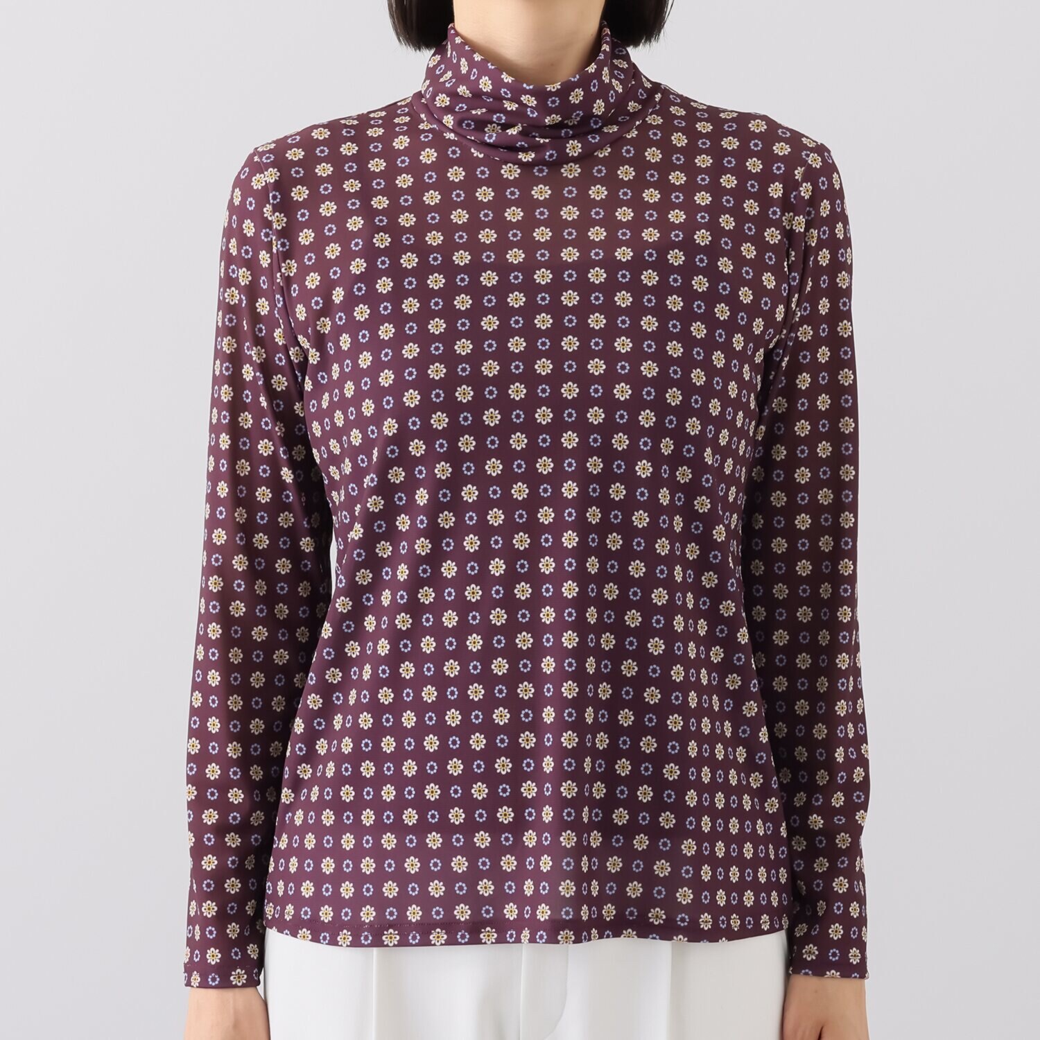 ダジュール パワーネットプリント プルオーバー