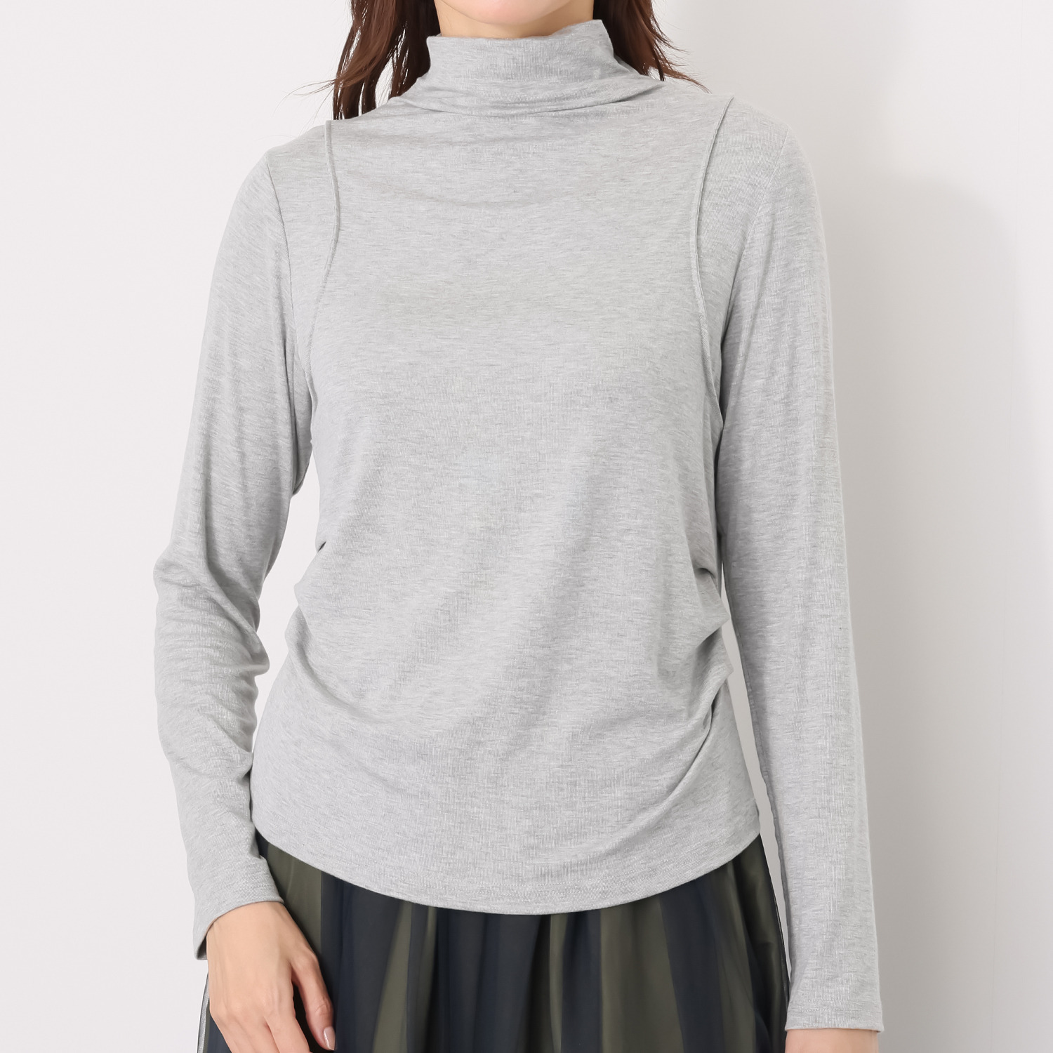 プラスエム デザインプルオーバー